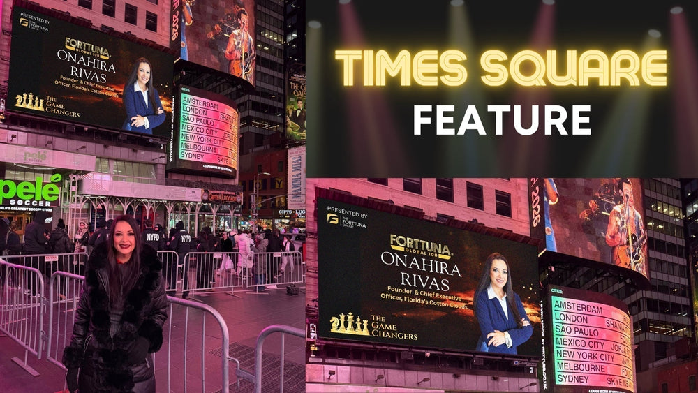Onahira Rivas Lights Up Times Square as a Game Changer of 2026