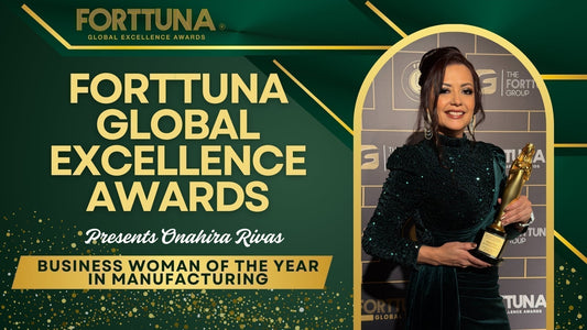Onahira Rivas Wins Business Woman of the Year in Manufacturing at Forttuna Awards in Dubai