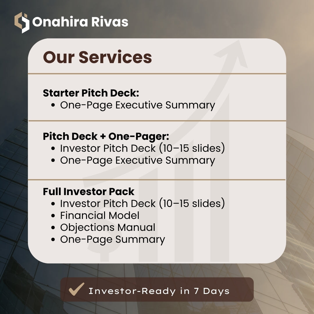 Investor Pitch Deck