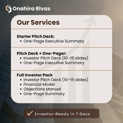 Investor Pitch Deck