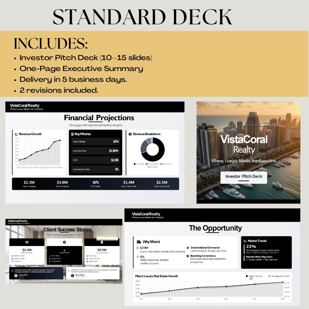 Investor Pitch Deck